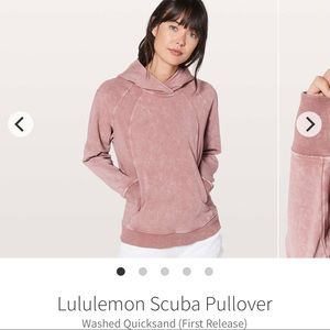NWOT Lululemon Scuba pullover hoodie